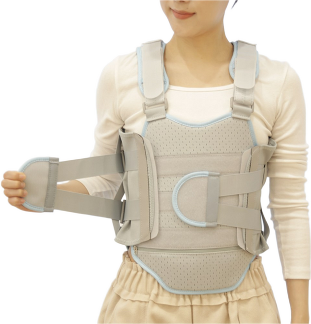 TLSO허리보조기 의료용 코어런 BN-701, BN-701 TLSO 허리보조기 L사이즈, 1개