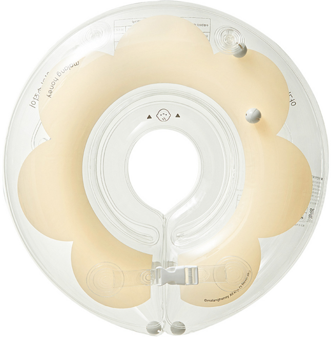 말랑하니 아기 베이비 아기 목튜브 2세이하, 플라워, 1개