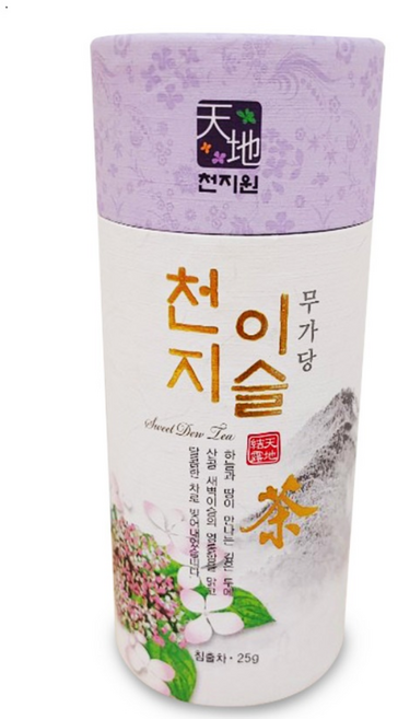 천지원 천지이슬 수국차, 25g, 1개입, 1개