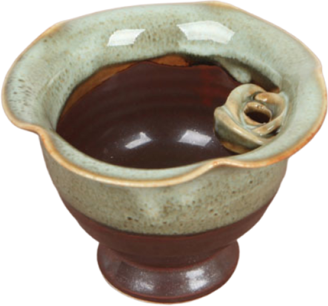 천목 투톤 꽃수반