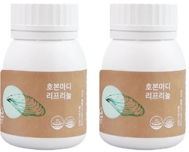 세모 호본마디 리프리놀 500mg x 120캡슐, 2개, 60g - 쿠팡