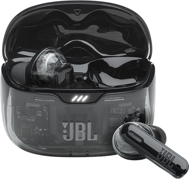 삼성공식파트너 JBL TUNE BEAM2 무선 블루투스 이어폰 커널형 노이즈캔슬링 사운드 최대 48시간 IP54 Google Fast Pair 전용앱 가성비 무선이어폰, JBLTBEAM2, 고스트블랙