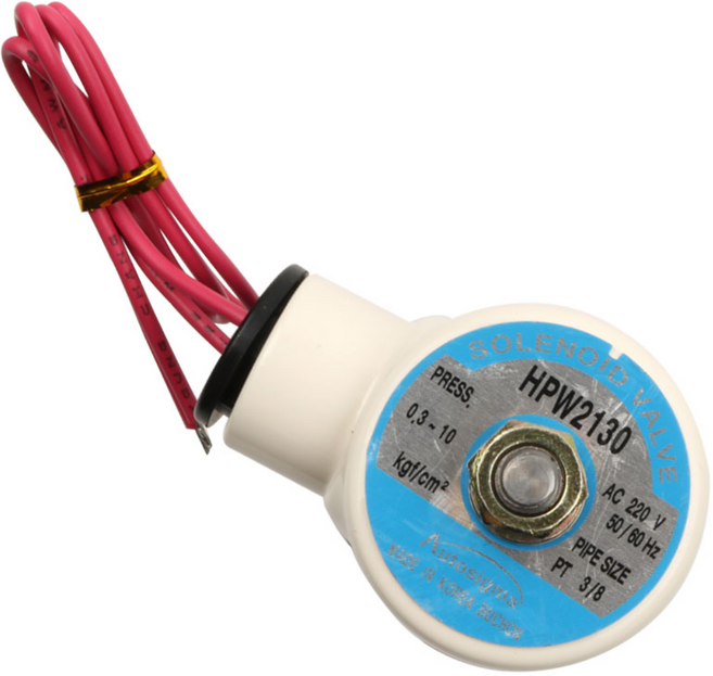 오토시그마 솔레노이드밸브 효신 물용 autosigma HPW2130 HPW2110A 상시닫힘 16mm 3/8inch, AC220V, 1개
