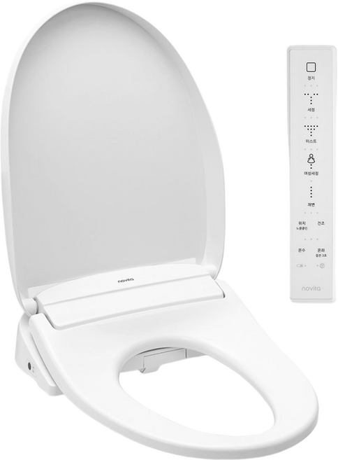 [노비타] 25년 신형 건조 방수비데 리모컨 IPX7 BD-ECS4-03RA / 기사설치전용, 방문설치