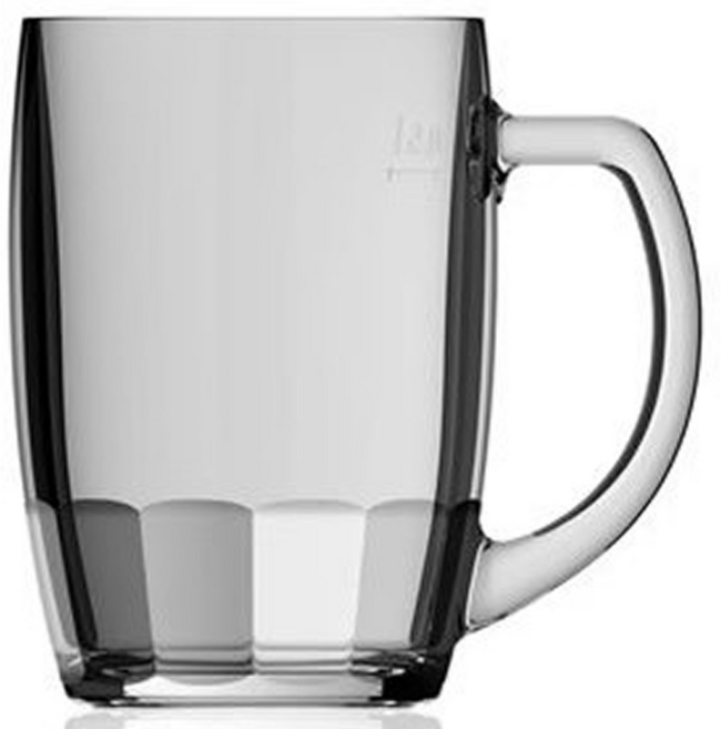 라스탈 맥주잔 밤부르그 독일 유리컵, 2개