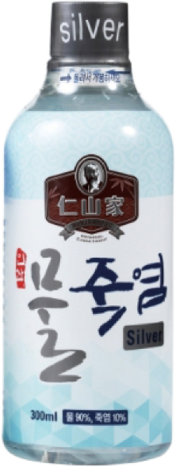 인산가 물죽염 실버 300m+ 공병(6cc) 증정 죽염수 9회죽염 10% 안약병 필요없음, 300ml, 2개