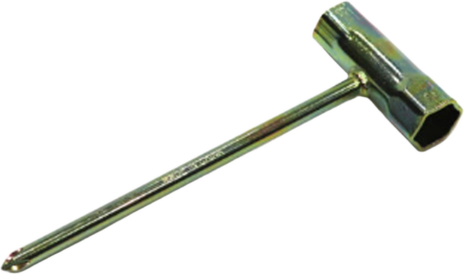 플러그렌치 17mm 19mm +드라이버 금색 예초기 엔진톱 렌치, 1개