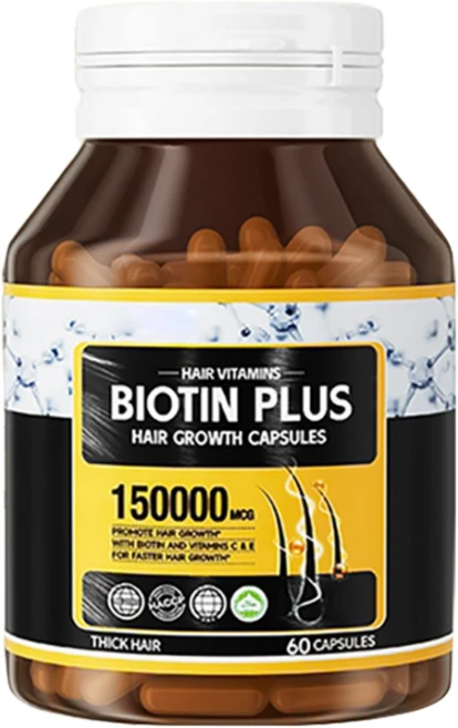 DHOP 헤어 비타민 캡슐 모발 영양 건강 관리 데일리 영양 보충, 1개, 60회분 - 쿠팡