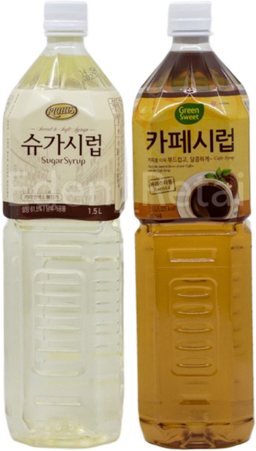 동서 슈가시럽 설탕시럽, 1.5L, 1개