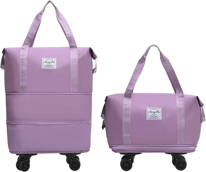 매니셀 여행보조가방 바퀴탈부착 3단확장 짐가방+바퀴추가4p 여행백