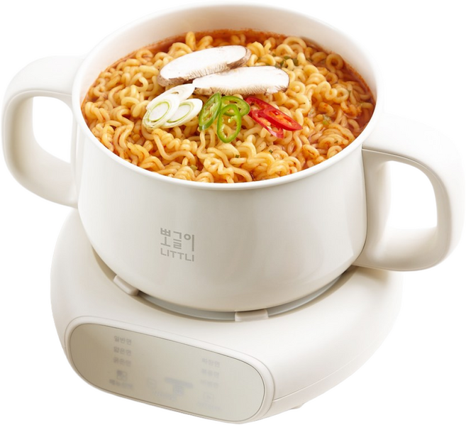 리틀리 우리집 라면조리기 뽀글이 한강 라면 끓이는 기계