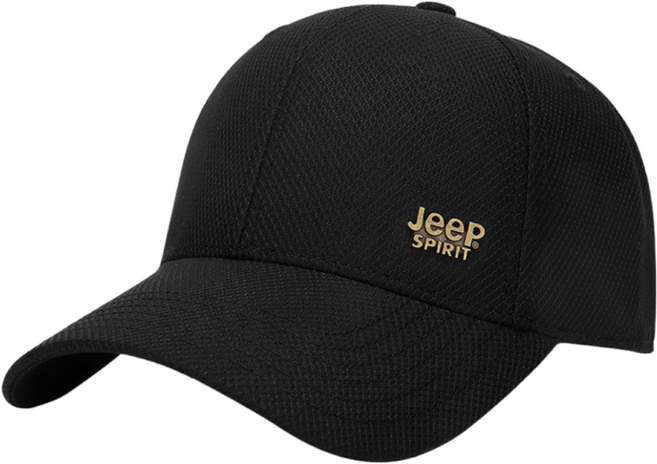 케이디코 JEEP SPIRIT 지프스피릿 스포츠 캐주얼 야구 모자 CA0356 남자 여자 남성 여성 + 전용 보관백, 블랙, 1개