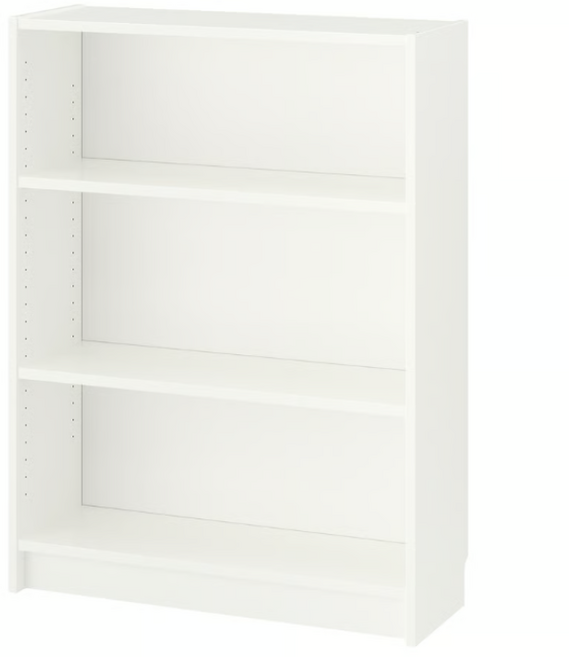 이케아 BILLY 빌리 책장 80x28x106cm, 3단, 화이트_705.220.44