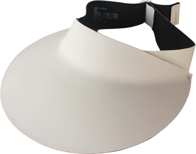 넓은창 차광 패션 썬바이저 모자 그레이