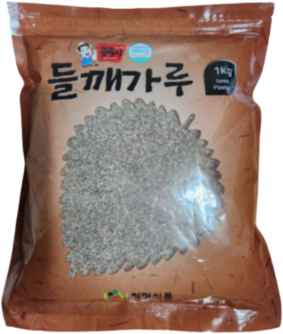 청정식품 금동이 굵은 들깨가루 1k, 6개, 1kg