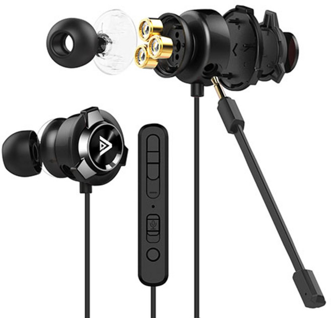 게이밍 이어폰 SPE-G9 PLUS + C타입 set, 블랙 + C타입