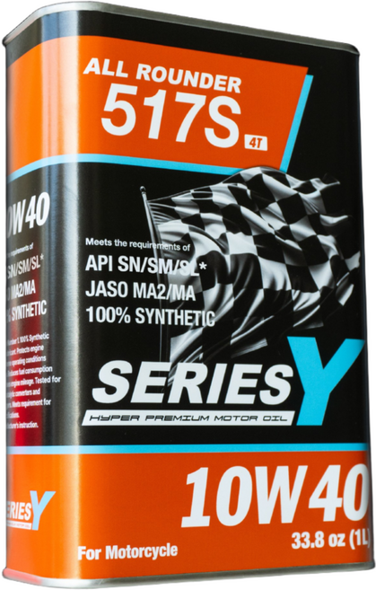 시리즈Y 엔진오일 교환주기 소음 연비 변화 10W40 에스터25% 100% 합성유, 시리즈Y_517S 1L, 1개, 시리즈Y 517S