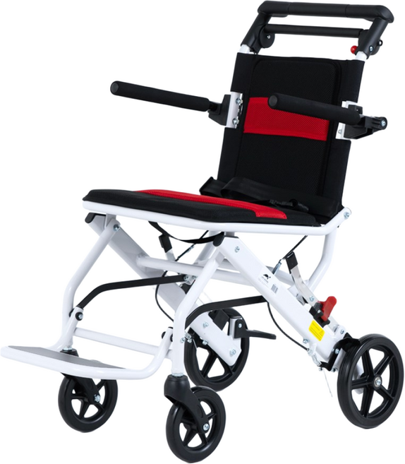 라이프헬퍼 LH-L1 여행용 휠체어 휴대용 캐리어 경량 야외용 실내용 가정용 트렁크 기차 기내용, 1개