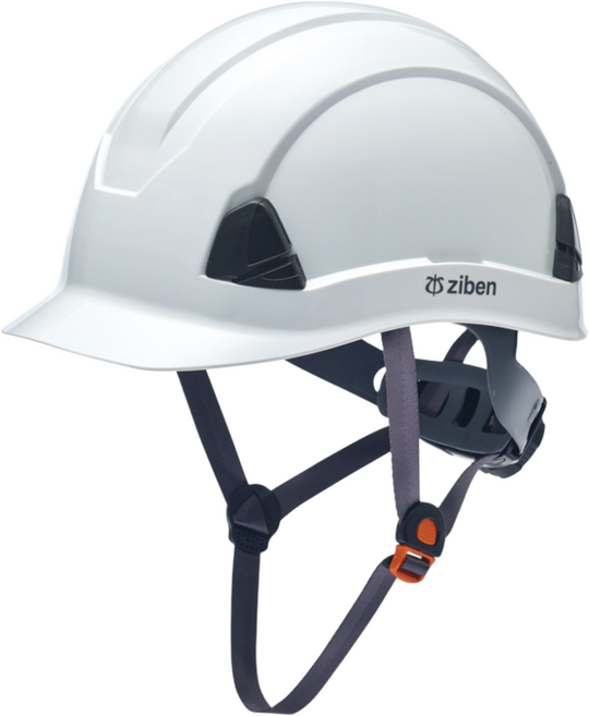 ZB-H001 지벤안전모 ABS소재 고강도 고급형 안전모, white, 1개