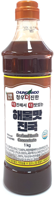 청우식품 해물맛진국, 1개, 1kg