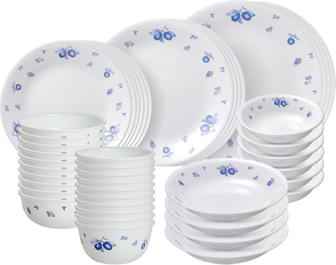 코렐 블루베리 10인 홈세트 신44P 44PK-PT, 1개