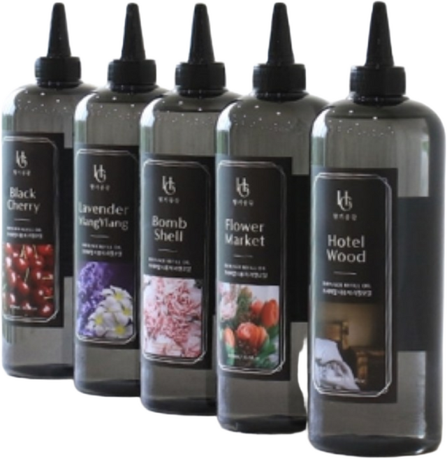 향기공감 프리미엄 특대용량 디퓨저 리필오일, 2개, 1050ml, 라벤더 일랑일랑