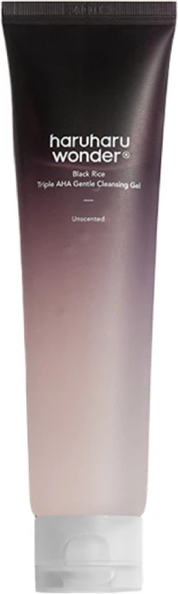 하루하루원더 블랙라이스 트리플 아하 젠틀 클렌징 젤, NONE, 1개, 100ml - 쿠팡