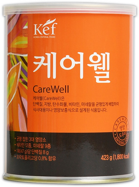 케어웰 캔(423g), 3개, 423g