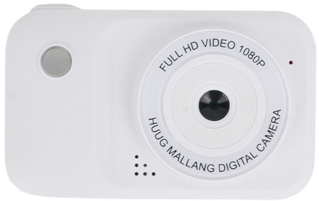 휴그 말랑 디지털 카메라 미니 레트로 Y2K 감성, 밀크