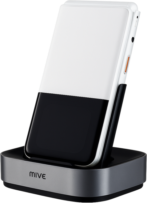 ALT MIVE 마이브 스타일폴더2 AT-M140 미개봉 새상품 알뜰폰 스마트폴더폰 학생폰 효도폰+크래들 모두증정, 폴더2미개봉화이트,M140(구글스트랩등5종사은품), 32GB