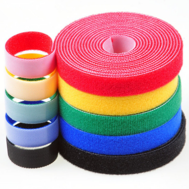 벨크로타이 케이블 전선정리 찍찍이 롤형 20mm x 2M 10P