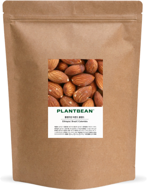 [산미없는] 아몬드 블렌드 원두커피 1kg 중강배전 달콤 너트 담백, 1개, 모카포트(중간~고움)