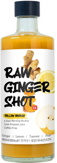 레몬 진저샷, 360ml, 1개