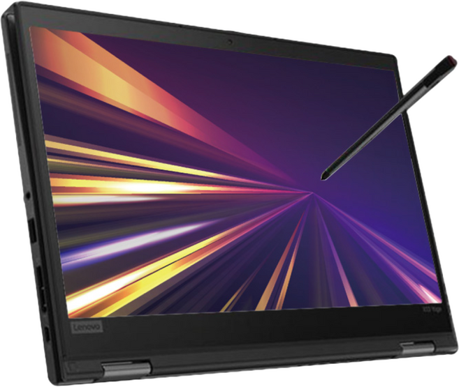 [LENOVO] 씽크패드 노트북 X13 YOGA [I5 10세대-10210U 메모리16GB 윈10정품 터치펜포함], X13_YOGA, WIN10 Pro, 16GB, 1TB, 블랙