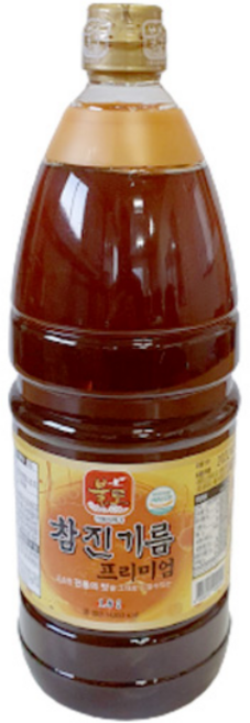 불로 참진기름 프리미엄, 4개, 1.8L