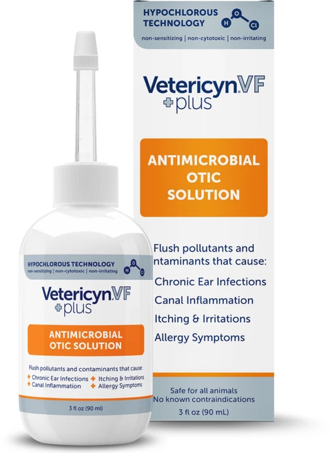 베테리신플러스 반려동물 귀 세정제, 90ml, 1개 - 쿠팡