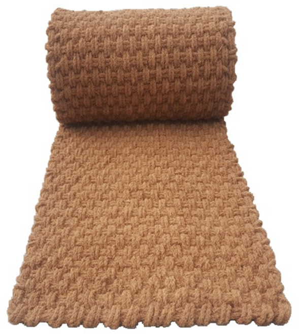 (주)다온네이쳐 야자매트 폭1.0m 길이5m 두께35T 코코넛매트 야자수매트 야외매트 고정핀10개지급, 1개, 갈색