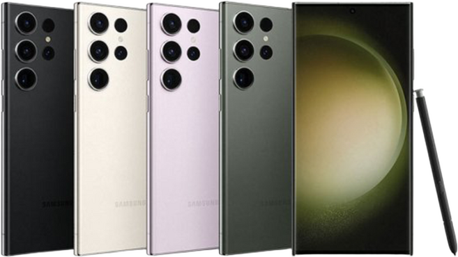 갤럭시S23 울트라 256GB 512GB 미사용 공기계 새제품 알뜰폰 통신3사 모두이용가능, 0 중고 당일배송 S급 라벤더