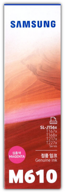 삼성전자 잉크젯 프린터용 정품잉크 INK-M610, INK-M610 빨강, 1개