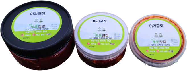젓갈 젖갈 청년또또젓갈 어리굴젓 150g 300g, 어리굴젓 300g, 1개