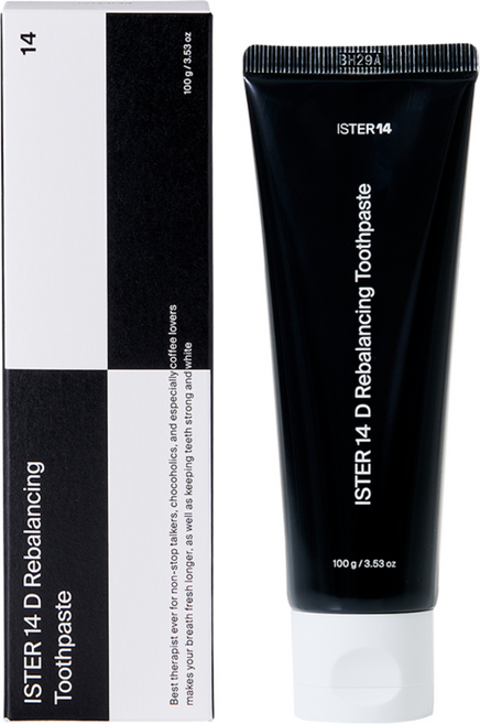 이스터14 d리밸런싱 특허에센셜오일 함유 구취 입냄새 제거 치약, 100g, 1개
