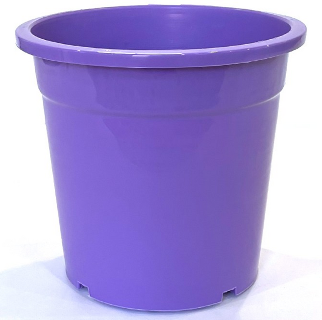 산세분7호(보라) 플라스틱화분 분갈이흙 분갈이화분, 보라