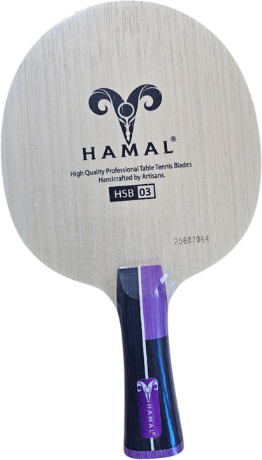 선수용 전문가용 탁구라켓 쉐이크핸드 하말 프리미엄라켓 HPB-05 시그니처라켓 HSB-03, 1개, 시그니처 HSB-03 아우터카본