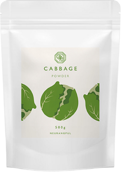 HACCP 인증 청정지역 친환경 무농약 제주 양배추분말 백프로 JEJU, 2개, 500g