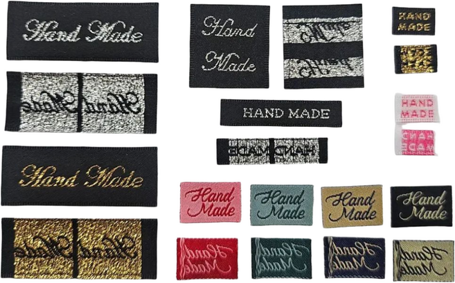 리본빌 핸드메이드 라벨 10종, 30개, 디자인라벨(#4 로얄블랙)