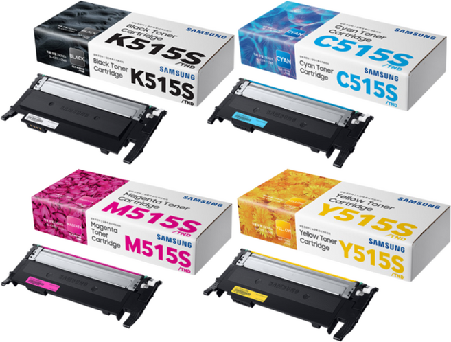 삼성 CLT-K515S CLT-C515S CLT-M515S CLT-Y515S 프리미엄정품, 정품토너 4색세트, 1세트