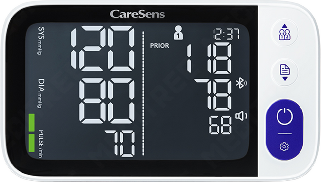 케어센스 가정용 혈압측정기 블루투스 자동전자 혈압계, 1개, TMB-2288-C
