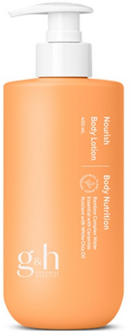 암웨이 G&H 너리쉬+ 바디로션, 400ml, 4개