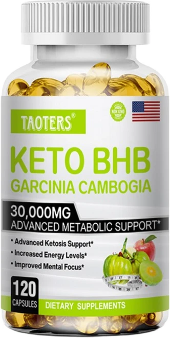 케토 캡슐 - 지방 연소 해독 및 클렌징 보조 운동 능력 및 지구력 향상 신진대사 촉진, 120캡슐, 120정, 1개 - 쿠팡