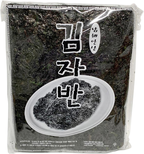 울돌목 국내산 파래자반 200g 파래 반찬, 1개